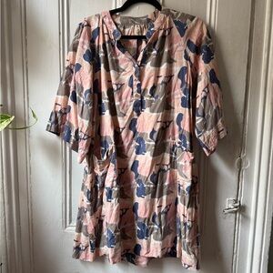 Mirth Floral Patterned Tunic Dress